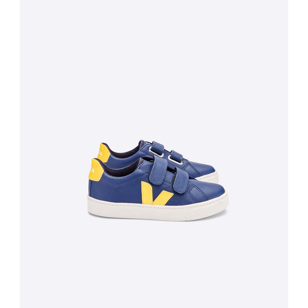 Kids\' Veja ESPLAR CHROMEFREE Sneakers Navy | SG 823CTV